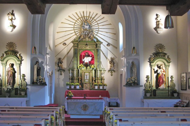 In der Pfarrkirche Pöham